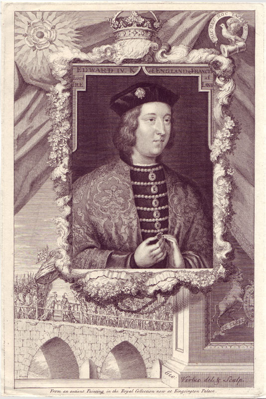 edward iv k of england france lord of ireland sanders of oxford
