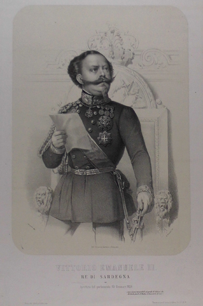 Vittorio Emanuele II. Re Di Sardegna